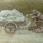 Piet Euzie skildere troch Jopie Huisman
